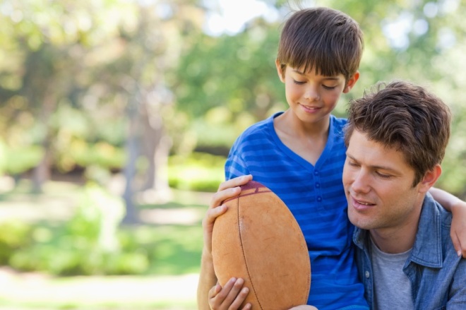 5 reasons why fatherhood is far better than football